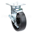 C0406 Compatible BKI Caster, W/5 Top Plate W/ Brake