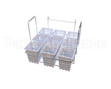 C10693-00 Pitco Set 9Ind Serv Basket With Rk Gpc