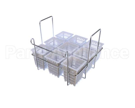 C10693-00 Pitco Set 9Ind Serv Basket With Rk Gpc