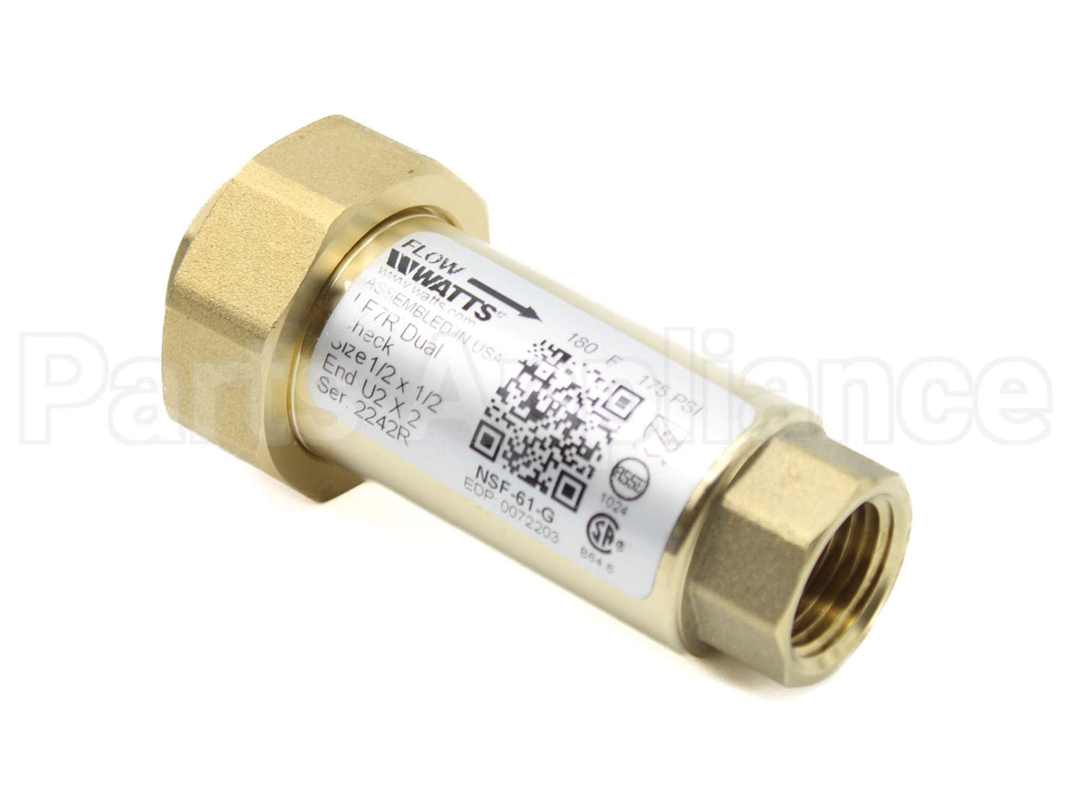 0072203 Watts 7-1/2, #7 Backflow Prev. 1/2"