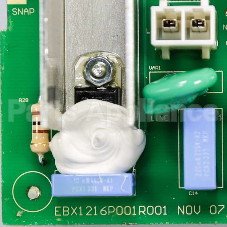 WH18X10002 GE Board Control Asm