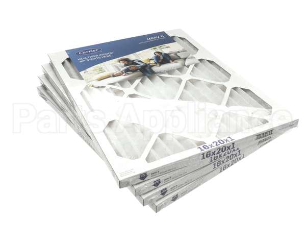 16X20X1-M8-C-P4 Carrier Merv 8 1" Filter Pack