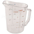 CAM100MCCW135 Compatible Cambro 1 Qt Measuring Cup-135 Clear