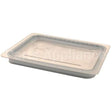 CAM20CWGL135 Compatible Cambro Cover Half Griplid -135 Clear
