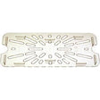 CAM30CWD135 Compatible Cambro Drain Tray 1/3 Size-135 Clear