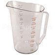 CAM400MCCW135 Compatible Cambro 4 Qt Measuring Cup-135 Clear