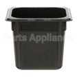CAM66CW110 Compatible Cambro Pan Sixth X 6 Black -110