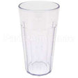 CAMNT16152 Compatible Cambro Tumbler, Fluted16.4 Oz C Lear