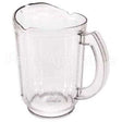 CAMPL60CW135 Compatible Cambro Pitcher 60 Oz Plst-135 Hammered/Clear