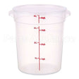 CAMRFS4PPSW3190 Compatible Cambro 4 Quart Round Translucent