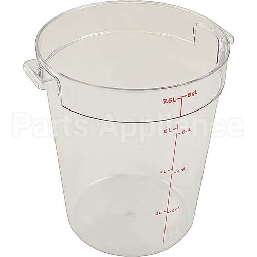 CAMRFSCW8135 Compatible Midwest Appliance Parts Container Clear Rd 8Qt