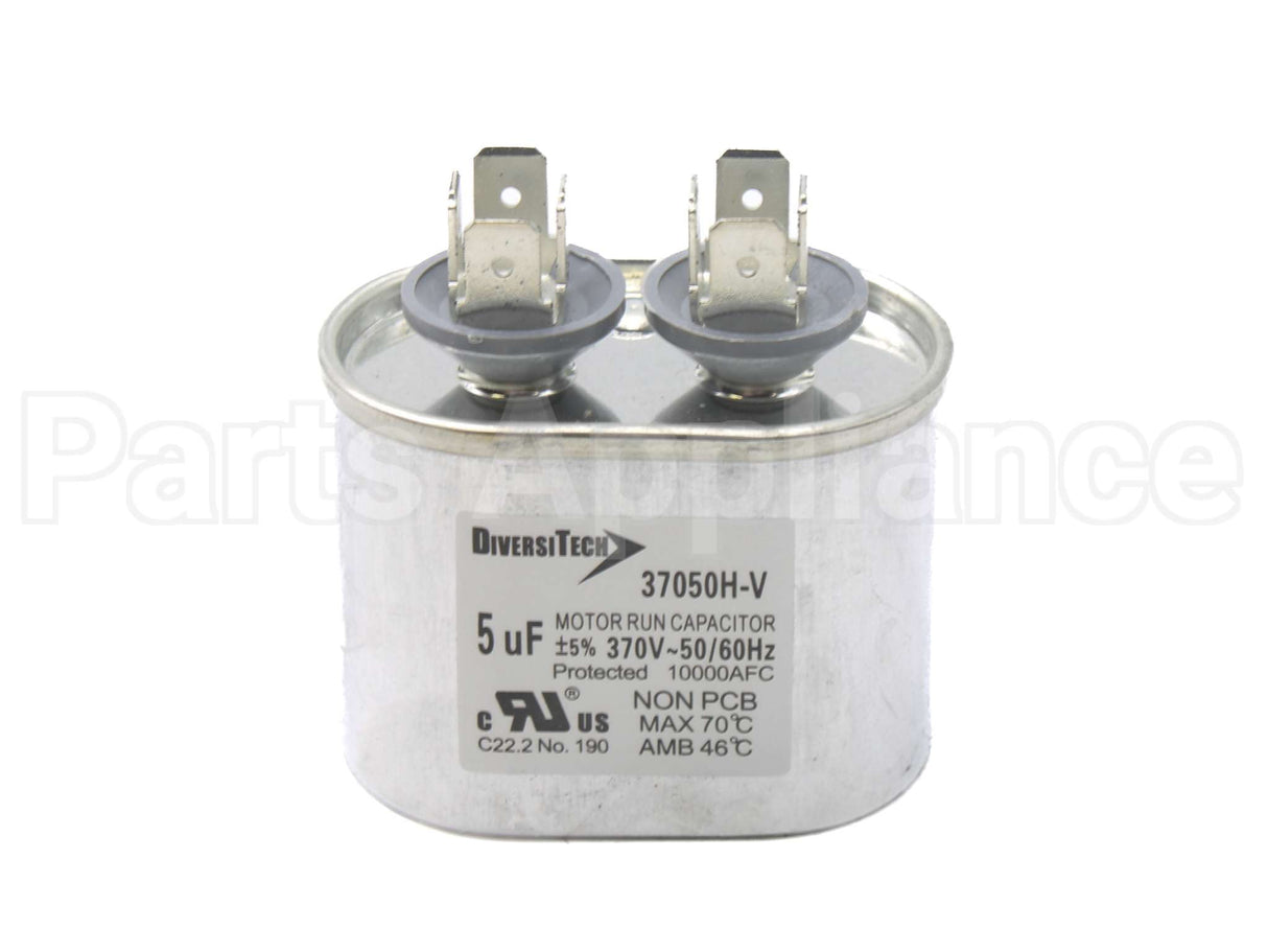37050H Diversitech 5Mfd 370V Oval Run Capacitor