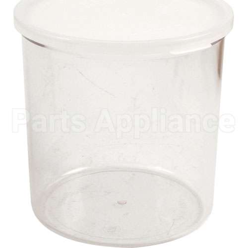 CCP27-152 Compatible Cambro Crock W/Lid 2.7 Qt -152 Clear