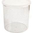 CCP27152 Compatible Cambro Crock W/Lid 2.7 Qt -152 Clear