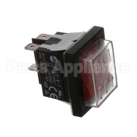 CFD1RR-25 Spartan Refrigeration Power Switch Red