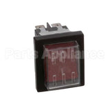 CFD1RR-25 Spartan Refrigeration Power Switch Red
