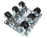 CK12 Traulsen Caster Kit - 3.625In W/Bolts