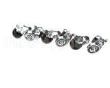 CK25 Traulsen Kit Six 3-5/8 In Stem Casters