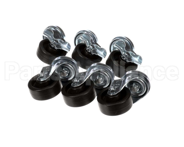 CK32 Traulsen Kit Six 4 In Stem Casters