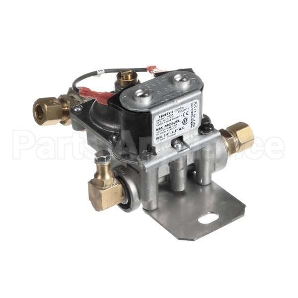 CK4600010B Compatible Garland Gas Valve Assy Back Kit, 1/2Psi, W/ Brass Ftngs