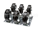 CK8 Traulsen Six 6 In Casters (Uc2) Plate C