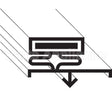 CNT2-704 Compatible Continental Gasket, Drawer /Door 10-3/4" X 14-1/4"
