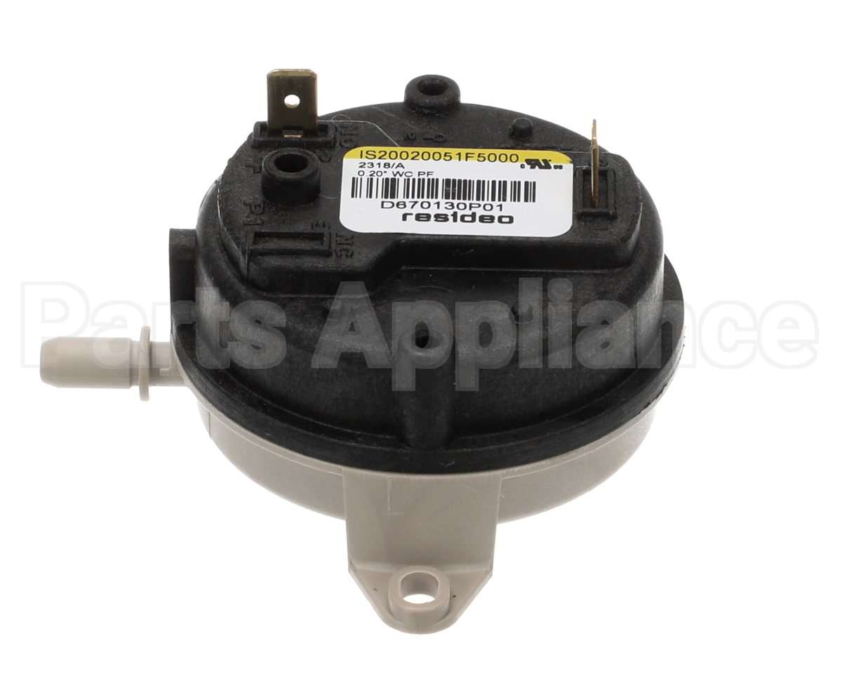 CNT3671 Trane .20"Wc Spst Pressure Switch