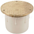 CO2450PV3 Compatible Zurn Body, Clean-Out, Adj, Pvc, 3"