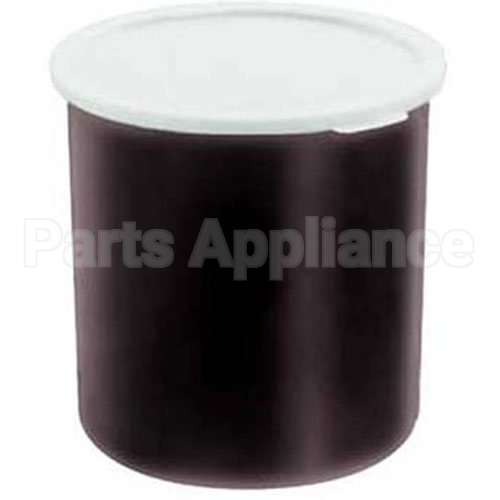 CP27-110 Compatible Cambro Crock W/Lid 2.7Qt -110 Black