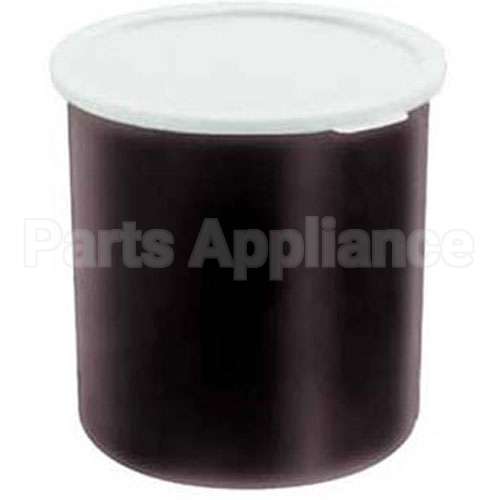 CP27110 Compatible Cambro Crock W/Lid 2.7Qt -110 Black