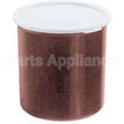 CP27195 Compatible Cambro Crock W/Lid 2.7Qt -195 Brown