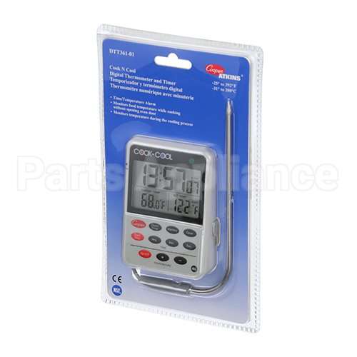 CPDTT361-01 Compatible Atkins Thermometer, Digital Timer Cooking And Cool Down