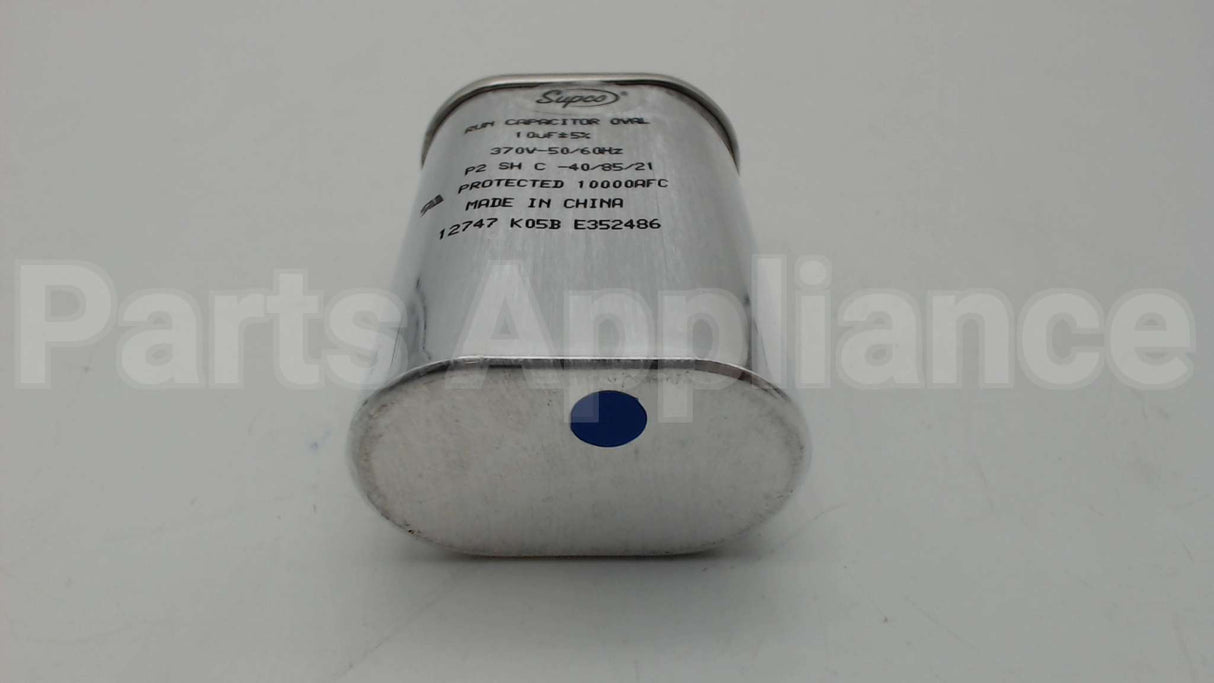 CR10X370 Supco 10Mfd 370V Oval Run Capacitor