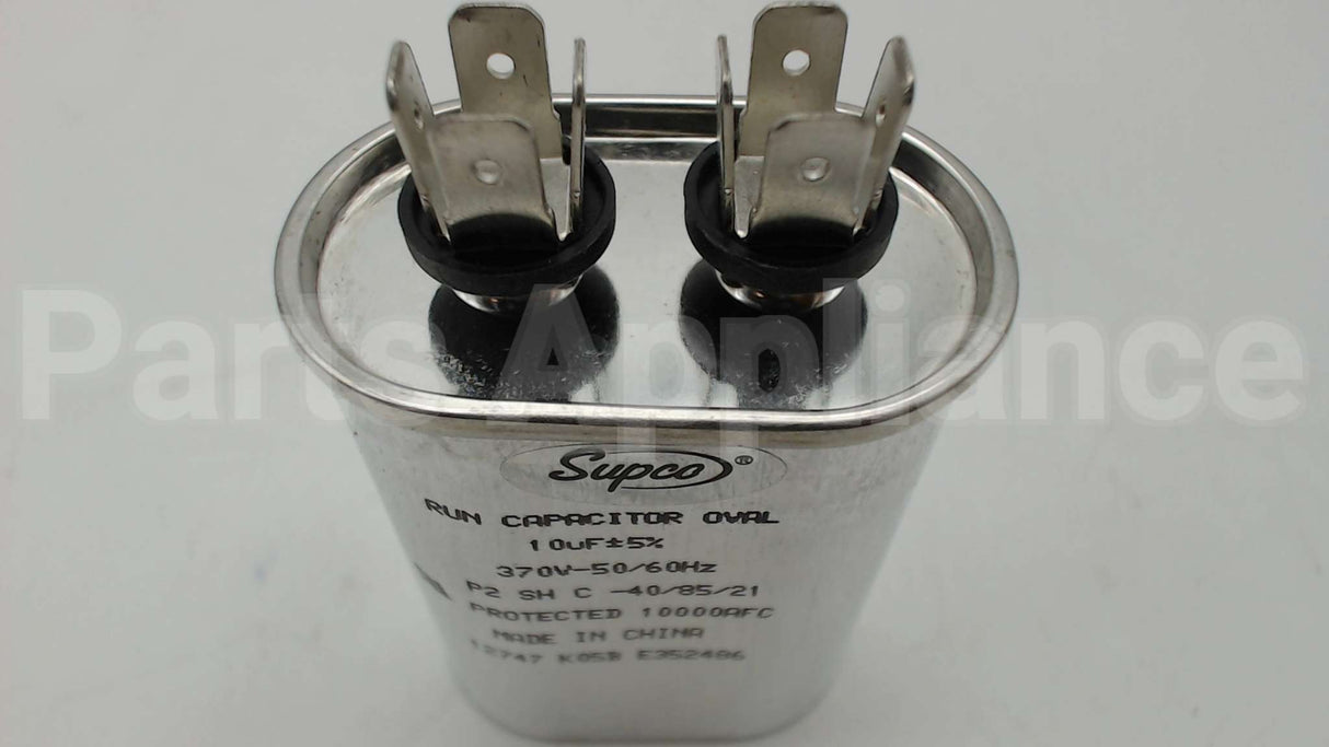 CR10X370 Supco 10Mfd 370V Oval Run Capacitor