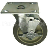 CS-2026 Compatible Alto Shaam Plate Mnt Castr W/Brk 5 W 3-3/4 X 4-1/2