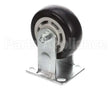 CSTR52-R-PPF Food Warming Caster 5 Rigid Ez Roll Poly