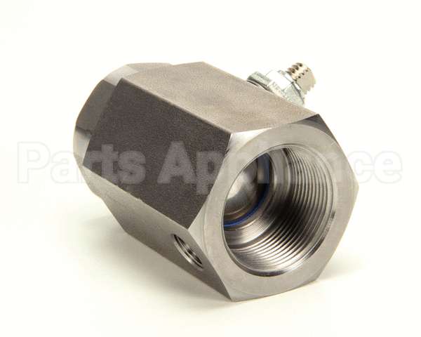 D0060 Bki Valve, Drain, Ss Ball & Plt. Car. Stem