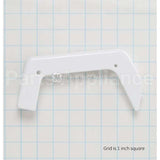 WB07K10007 GE Range End Cap - Left Side - White