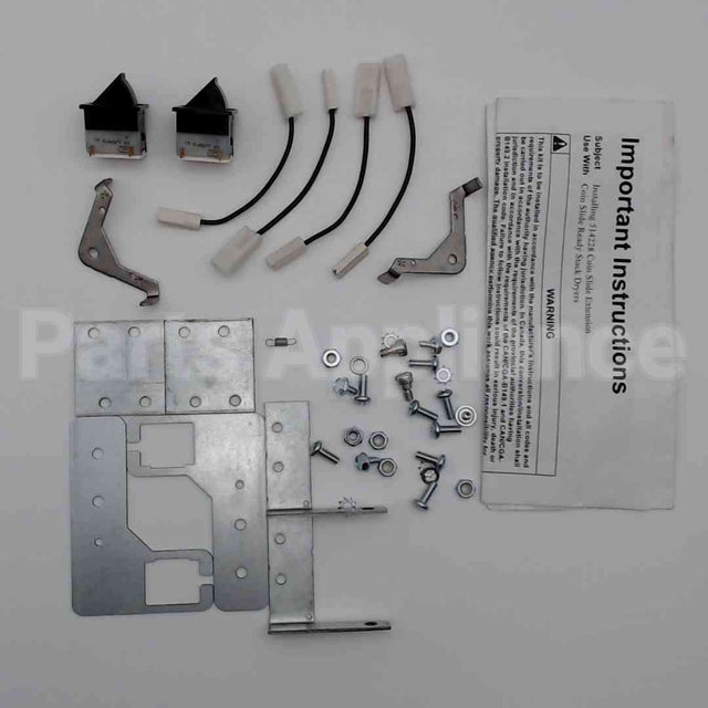 D514228 Speed Queen Kit, Hybrid Coin Slide Extension Stk