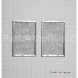 WB06X10309 GE Microwave Grease Filters - 2 Pk