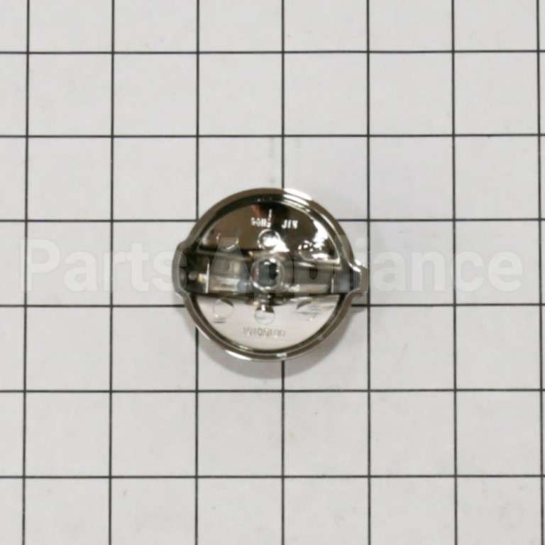 WB03T10284 GE Range Knob - Stainless Steel Look