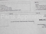 DA61-05546A Samsung Bracket-Hinge Low;Sseda,Al,-,-,-,Natural