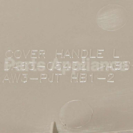 DA63-05432A Samsung Cover-Handle L;Aw3,Abs,Creamy-Sts(Sc-020