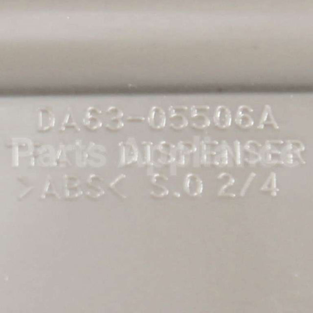 DA63-05506A Samsung Tray-Dispenser;Aw3,Abs,Creamy Stainless,