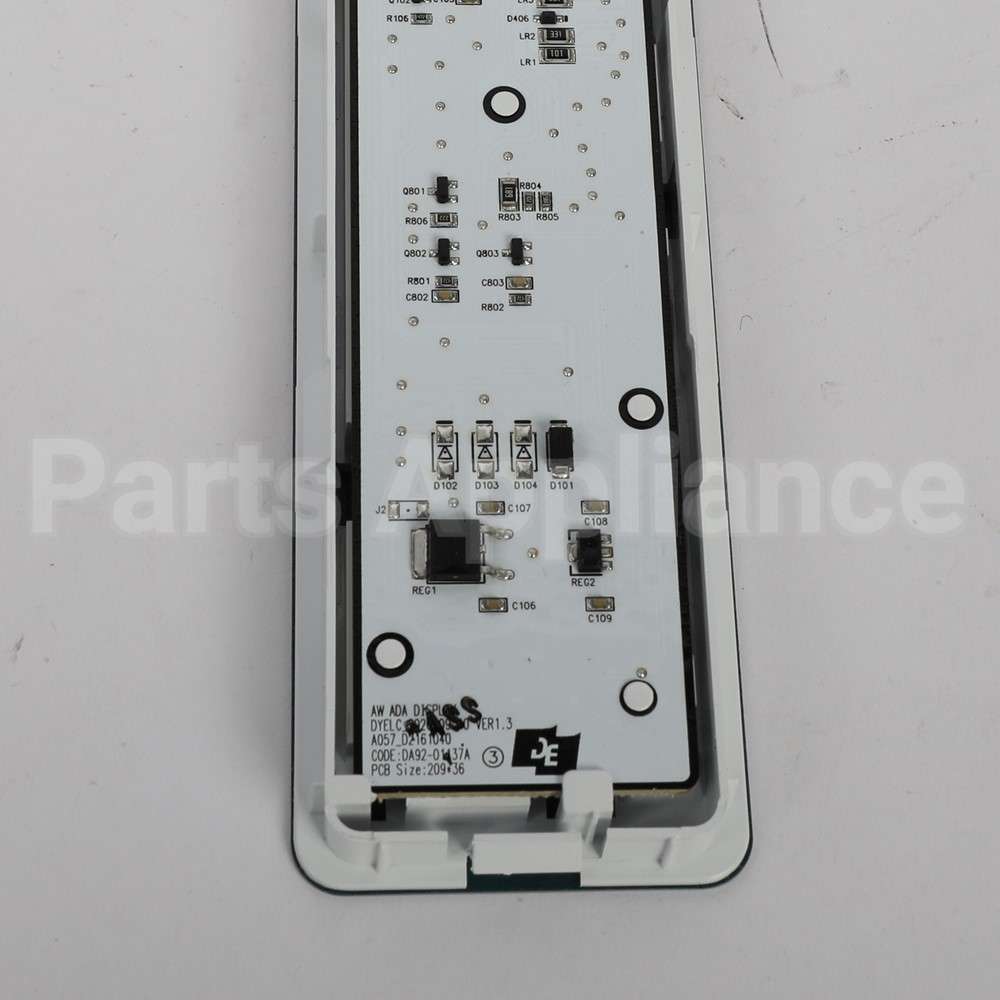 DA97-19962Q Samsung Assy Cover Control;Aw3_Face Lift,White,A