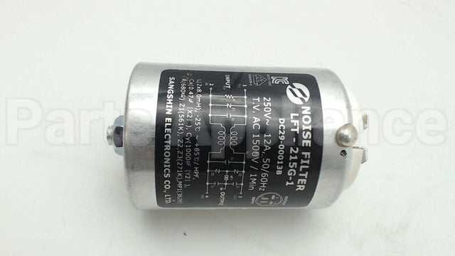 DC29-00013B Samsung Filter Emi;Lft-215G,300Khz,Vde, Ks,8Mh M