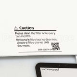 DC97-16401A Samsung Assy Cover Filter;Grace,Wf520Abw/Xaa,Nea