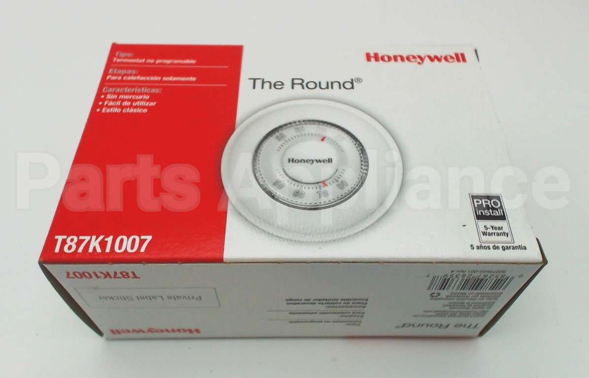 T87K1007 Resideo 24V Ht Only 40/90F 2Or3 Wire