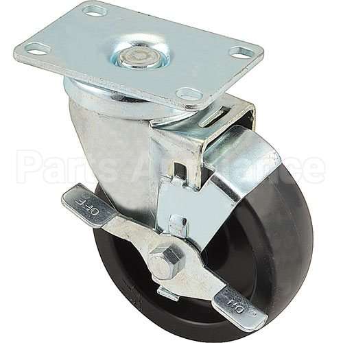 DEL3234180 Compatible Delfield Caster, 4, Plate, Swvl, Brk