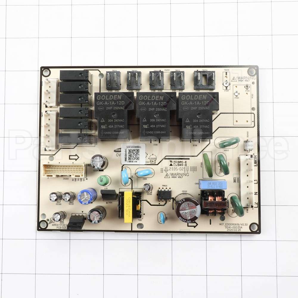 DG92-01207C Samsung Assy Pcb Main;Oven Pf4,Ne9000T,160X121Mm